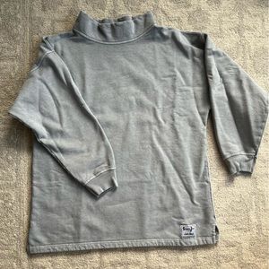 Sloppy Joe Sweatshirts NWT -high neck sweatshirt, “dove gray”, size 3